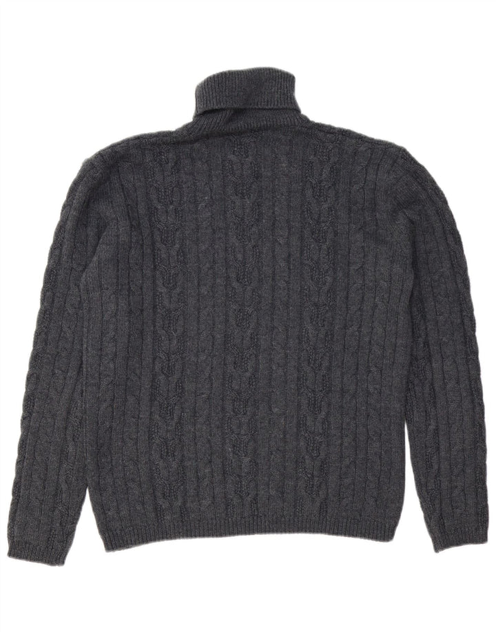 CALVIN KLEIN JEANS Suéter feminino oversized com gola redonda Reino Unido 18 XL cinza