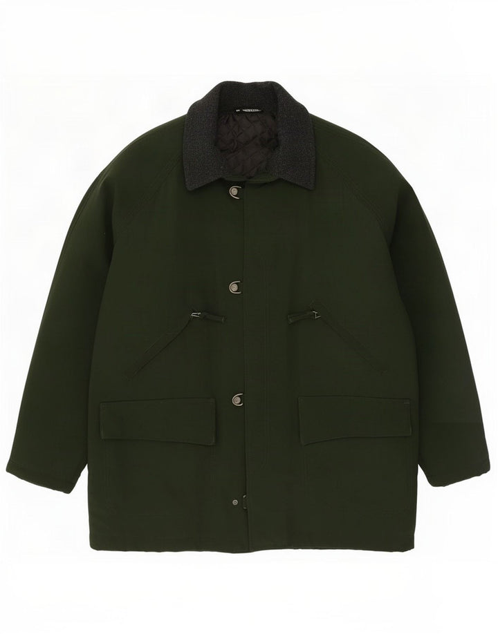 Nova jaqueta utilitária masculina rápida IT 52 XL verde