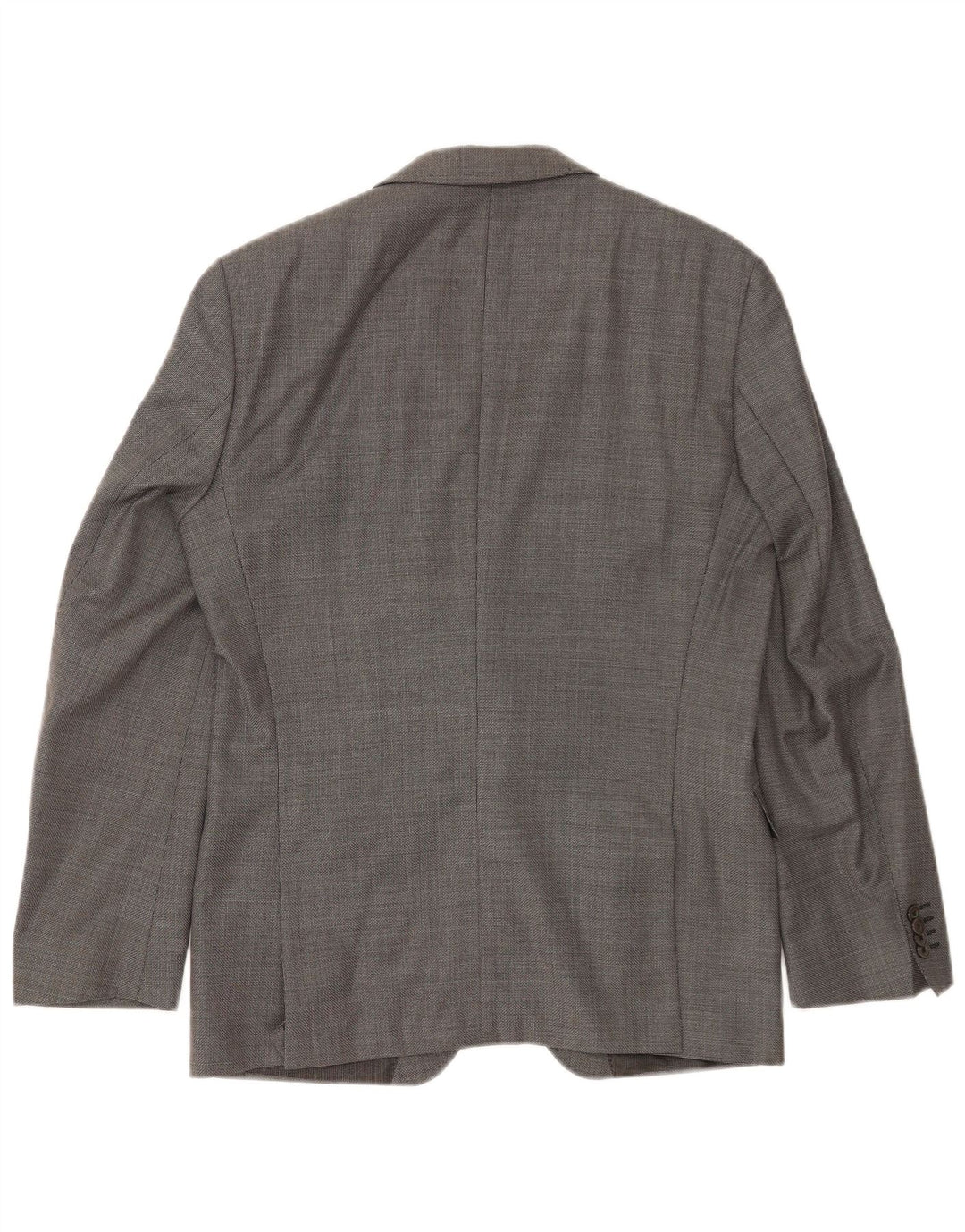 Jaqueta Blazer Masculina Lanificio In Biella 2 Botões UK 50 Grande Cinza