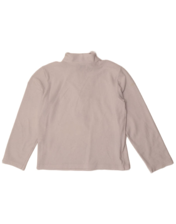 Moncler Meninas Jumper de lã com decote em zíper 13-14 anos lã branca