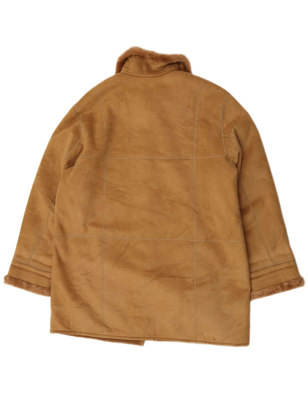 Jaqueta feminina Sherpa FUCHS & SCHMITT Reino Unido 14 pele polar bege médio