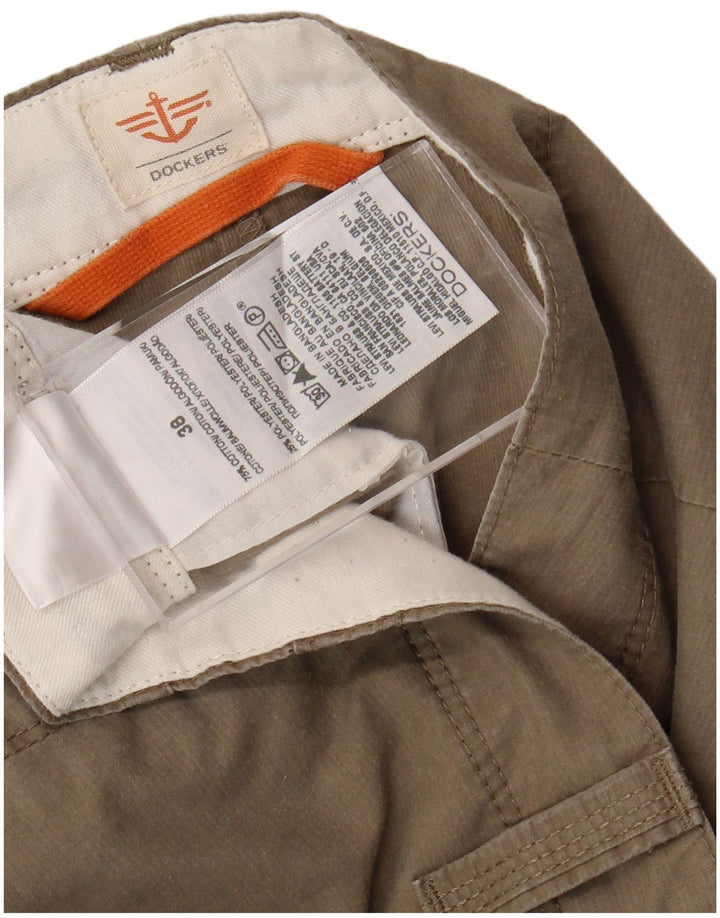 Shorts cargo masculino DOCKERS W38 XL algodão bege