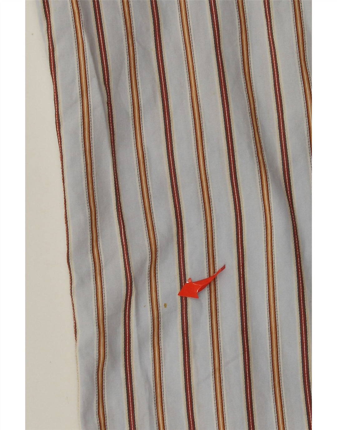 Camel Active Camisa masculina de manga curta XL algodão listrado azul