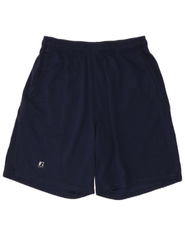Russell Athletic Mens Dri-Power Sport Shorts Grande Poliéster Azul Marinho