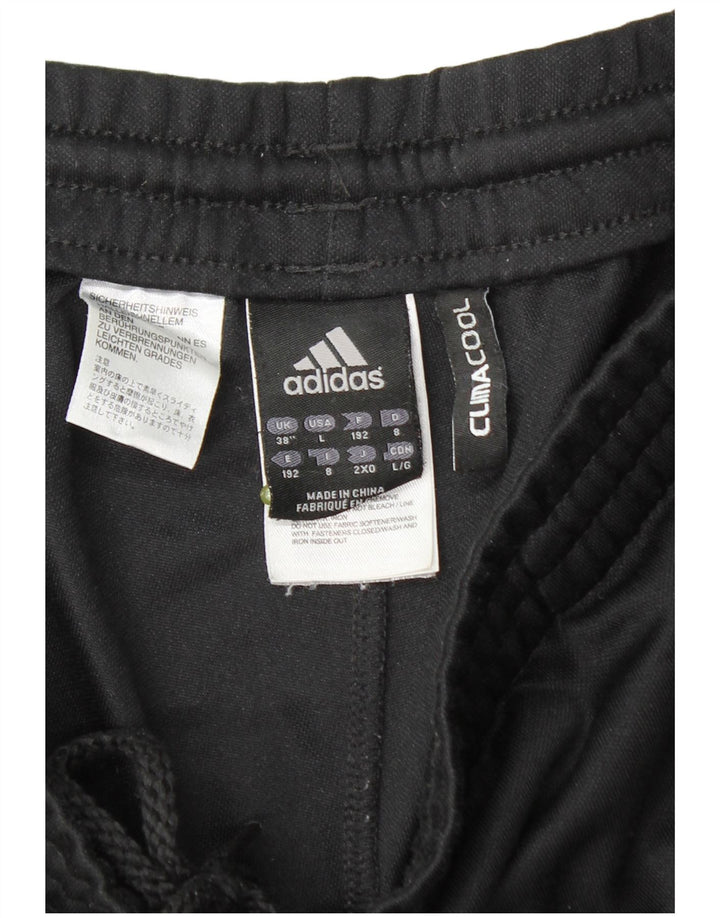 Calça Adidas Mens Treino XL Preto Colourblock Poliéster