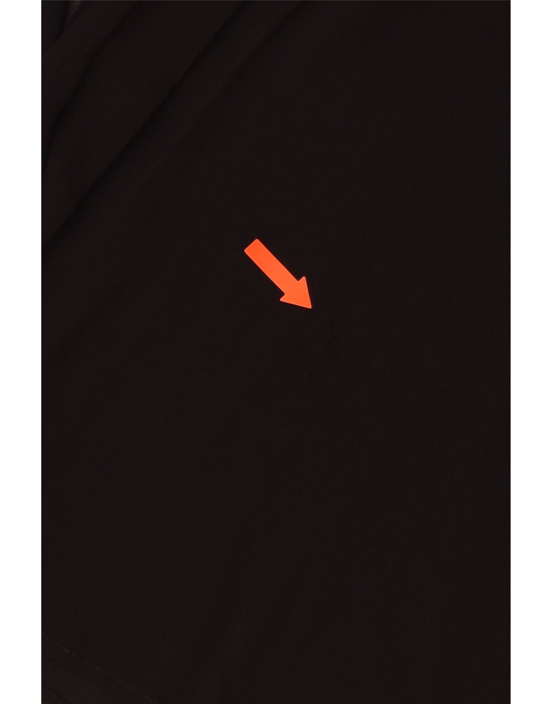 Blusa feminina de manga comprida ZARA UK 14 grande poliéster preto