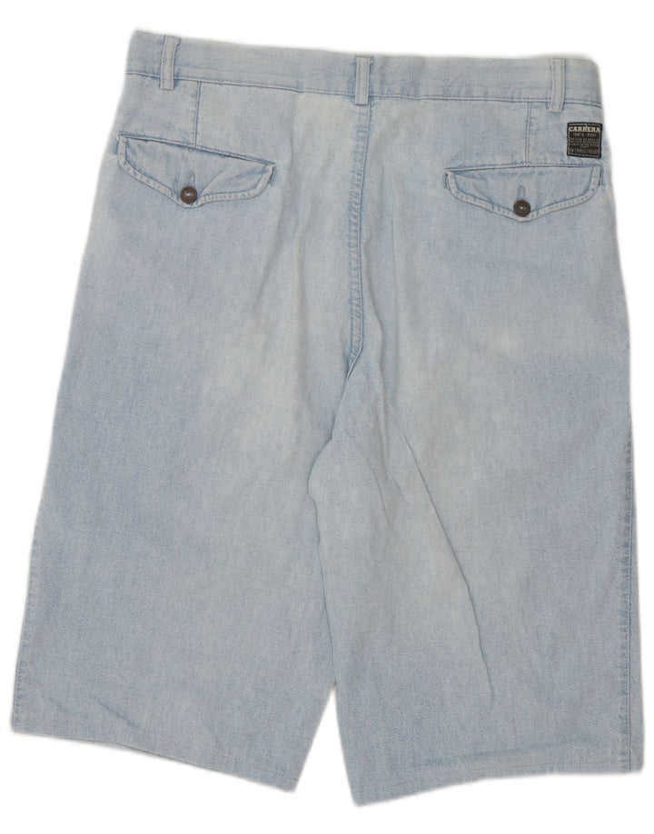 Shorts jeans masculino Carrera Pegged W32 azul médio
