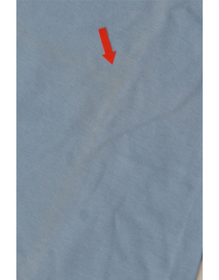 Camiseta masculina estampada Champion grande azul