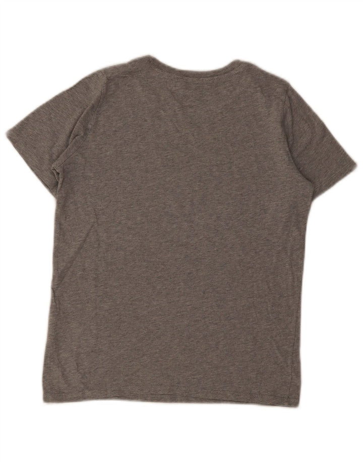 Camiseta Nike Boys Athletic Cut Graphic Top 10-11 Anos Cinza Médio Algodão