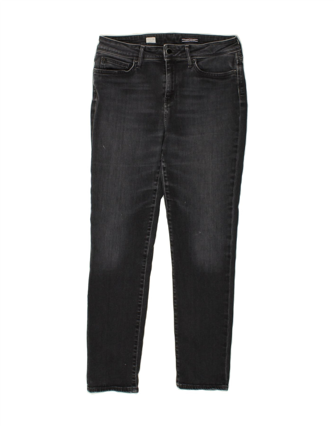 TOMMY HILFIGER Womens Paris Slim Jeans W29 L27 Grey Cotton Vintage Tommy Hilfiger and Second-Hand Tommy Hilfiger from Messina Hembry 