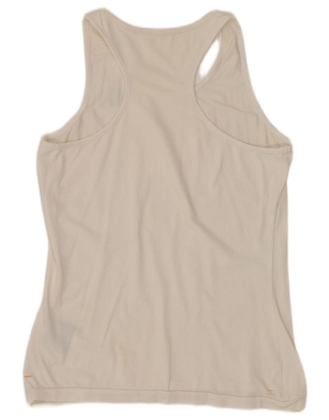 Top colete feminino KAPPA UK 14 grande algodão branco