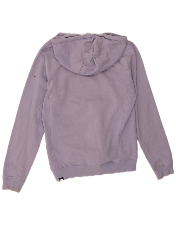 Moletom com capuz masculino The North Face, médio, roxo, algodão