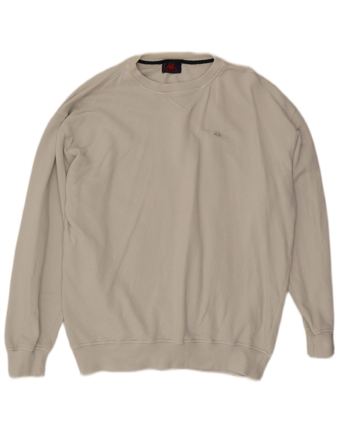 Kappa moletom masculino jumper 2XL algodão branco