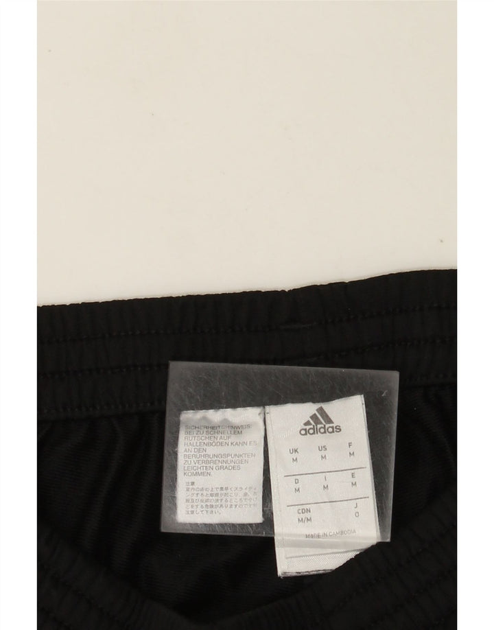 Adidas Mens Treino Calças Joggers Médio Poliéster Preto