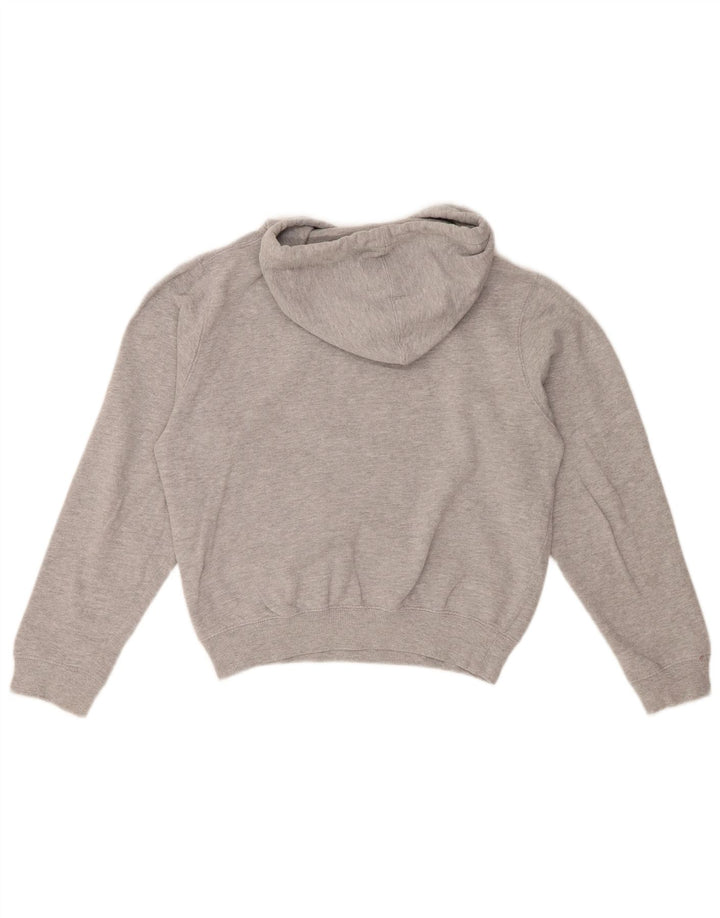 Jumper feminino com capuz Hard Rock Cafe New York Reino Unido 10 algodão cinza pequeno