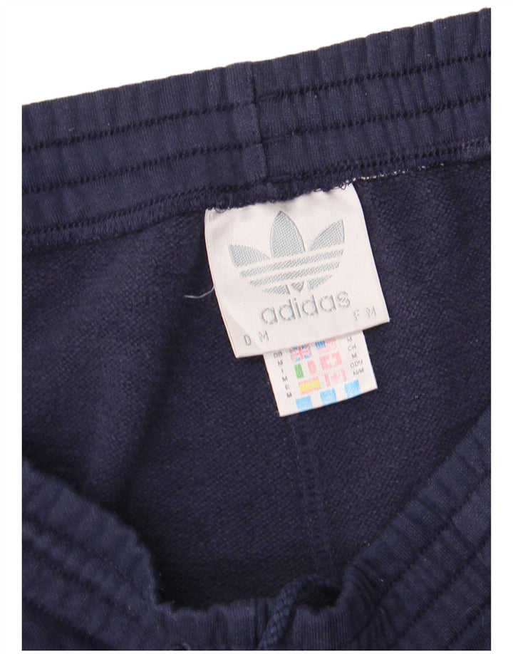 Calça de treino masculina Adidas Joggers médio azul marinho poliéster