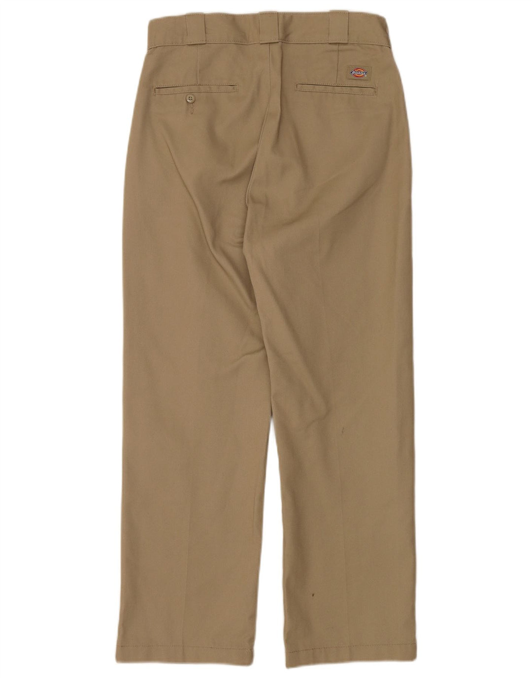 Calça chino reta masculina DICKIES W28 L27 poliéster cáqui