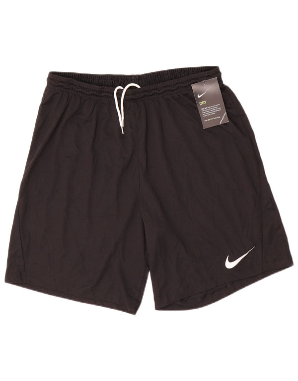 Nike Mens Dri Fit Sport Shorts Grande Poliéster Preto