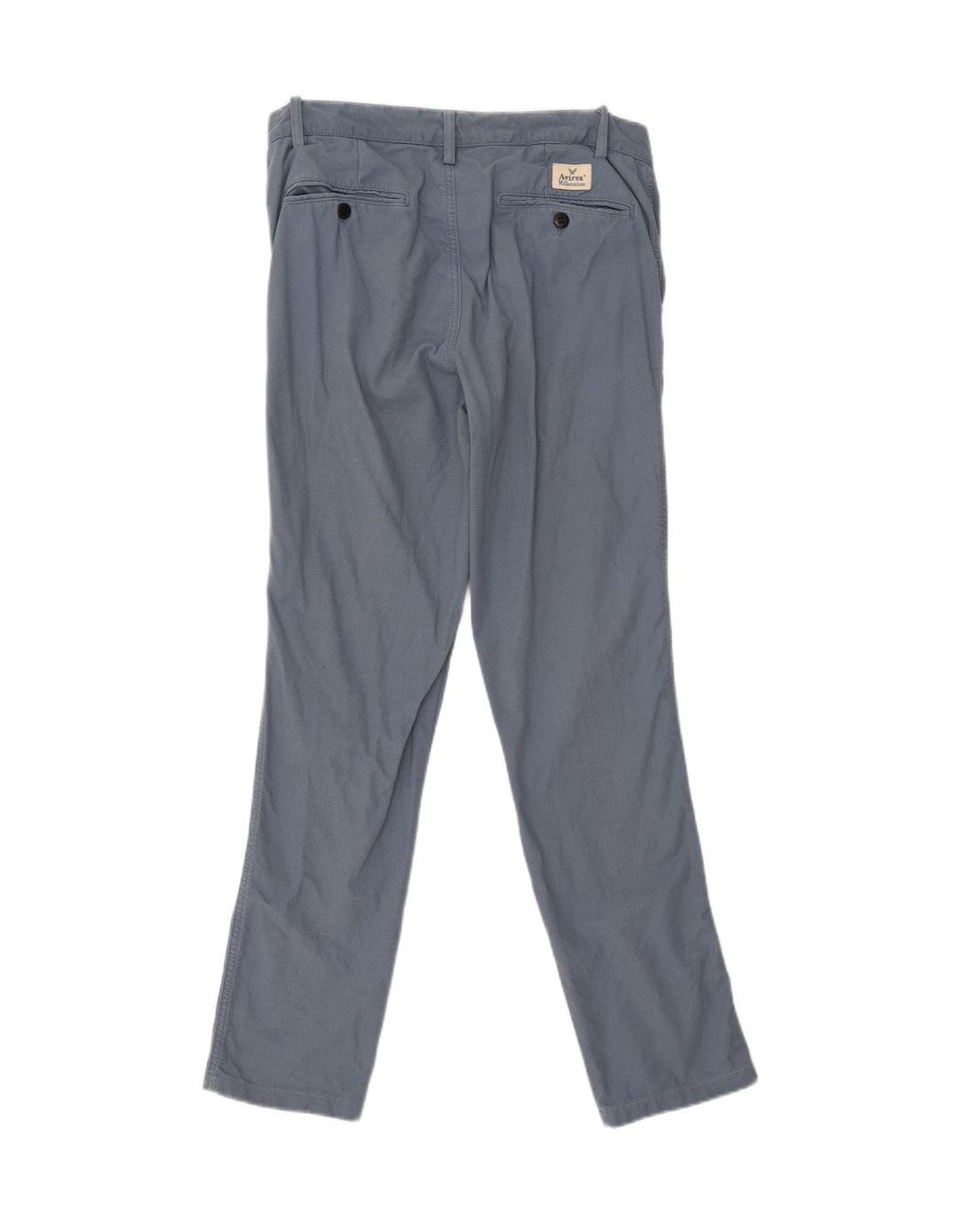 AVIREX Mens Slim Chino Trousers W31 L30 Blue Cotton Vintage Avirex and Second-Hand Avirex from Messina Hembry 
