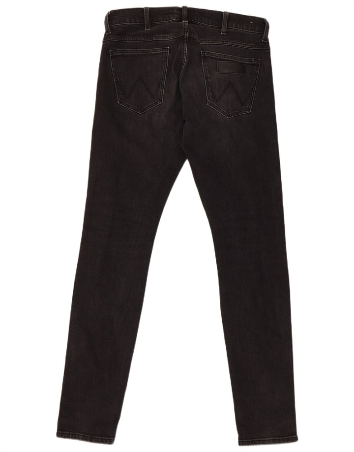 Wrangler Masculino Bryson Slim Jeans W30 L34 Cinza Algodão