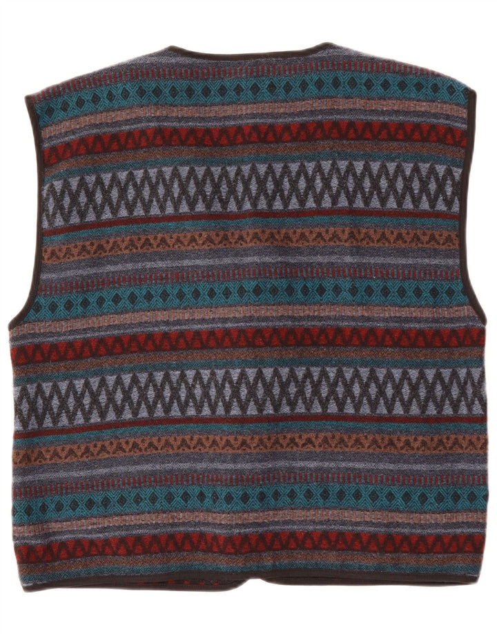 Colete masculino AVANTI IT 56/58 2XL acrílico geométrico multicolorido