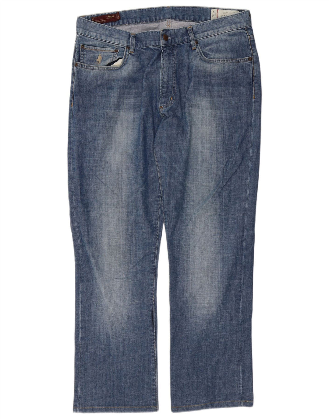 Jeans retos masculinos Marlboro Classics W36 L30 azul