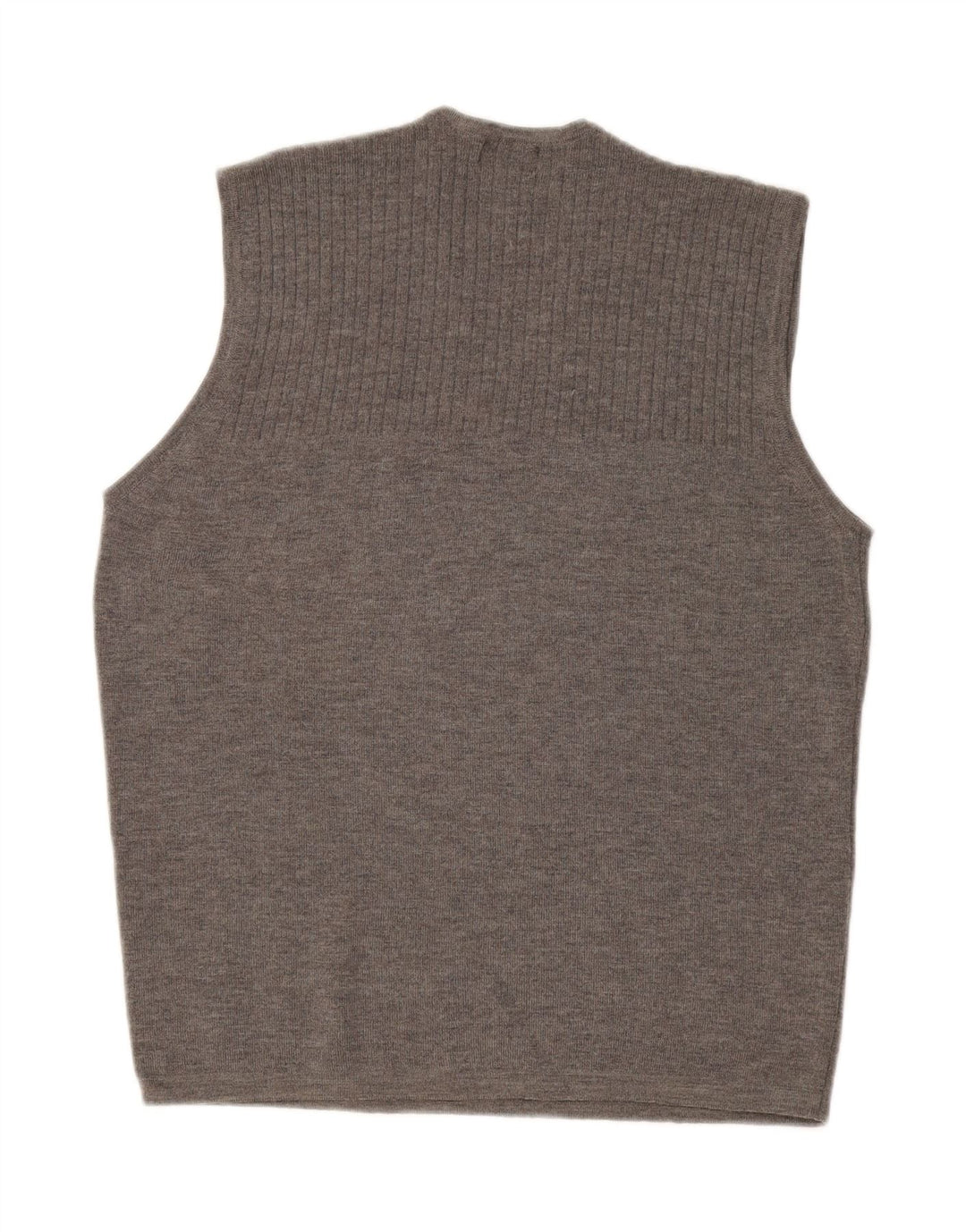 Regata masculina MASSIMO DUTTI com colete XL cinza lã nova