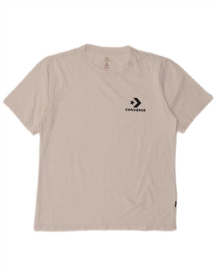 Camiseta feminina Converse Top UK 14 Médio Branco