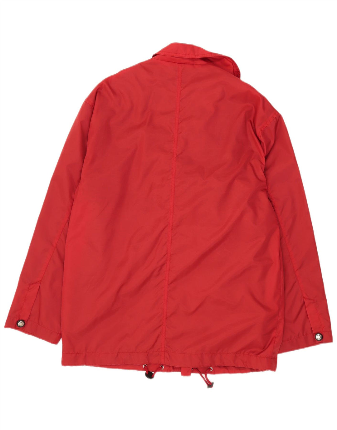 Jaqueta utilitária masculina vintage UK 40 grande nylon vermelho