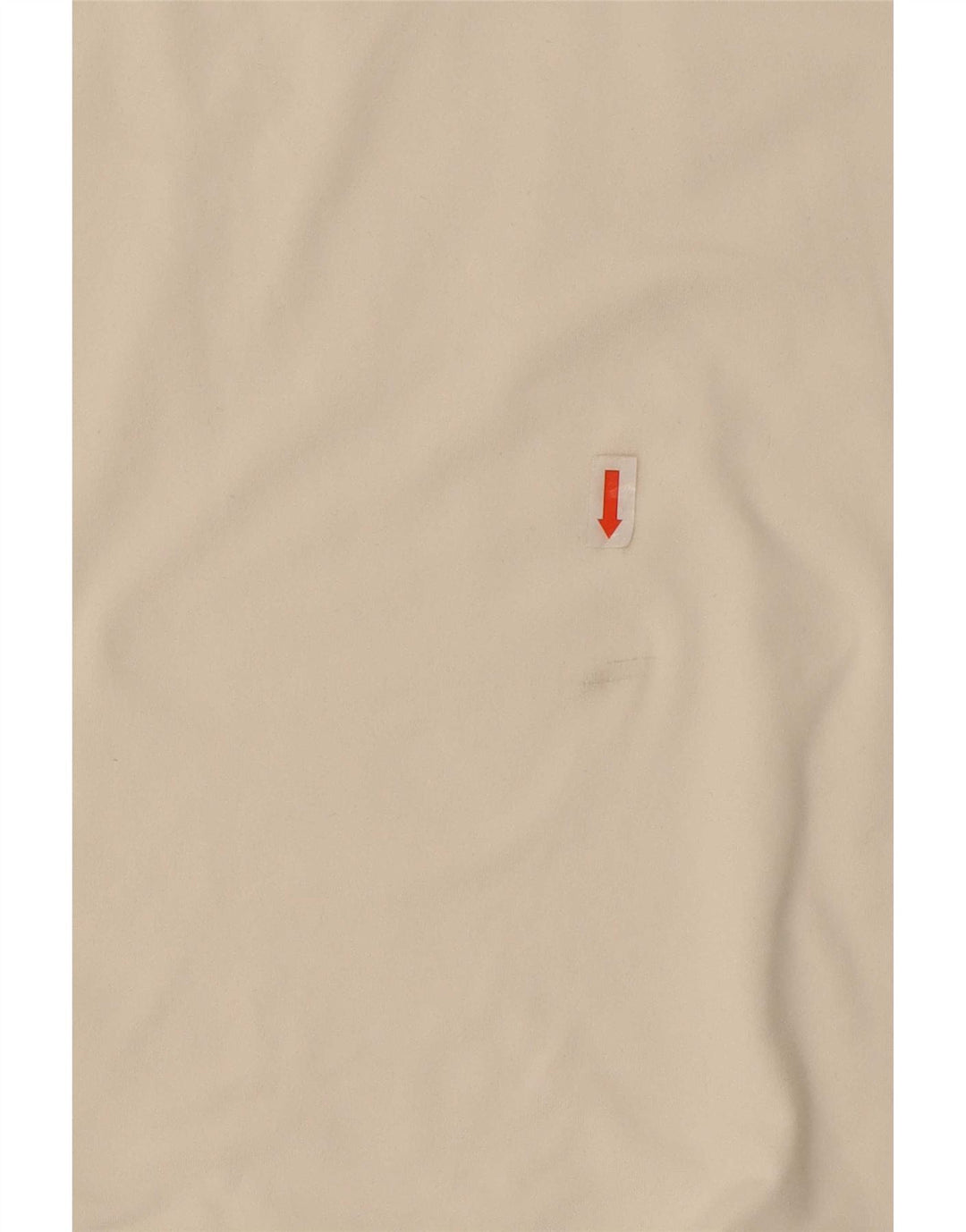 Nike feminino Dri Fit Top manga 3/4 Reino Unido 12 médio branco poliéster