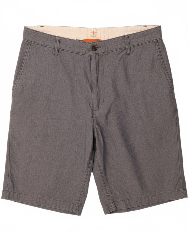 DOCKERS Mens Chino Shorts W36 Grande Algodão Azul