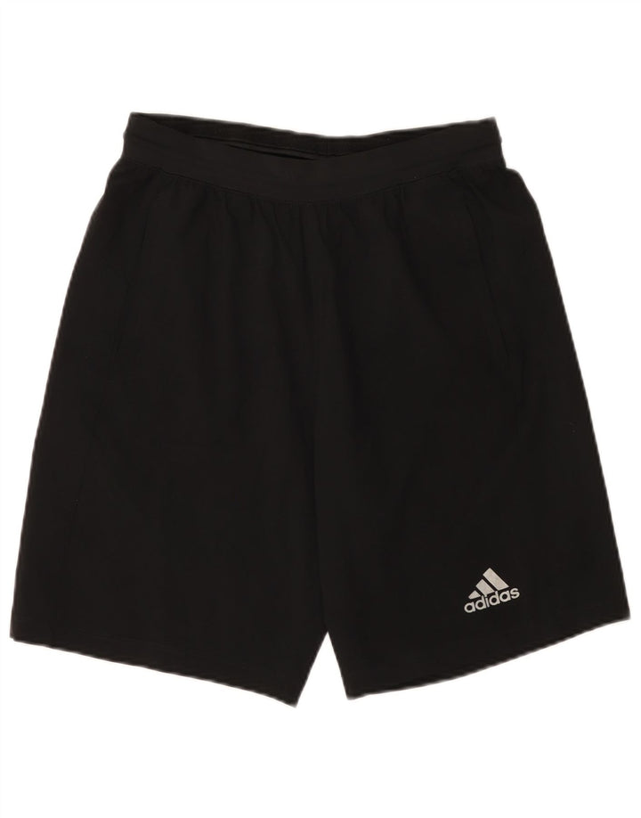 Adidas Masculino Climalite Sport Shorts Pequeno Poliéster Preto
