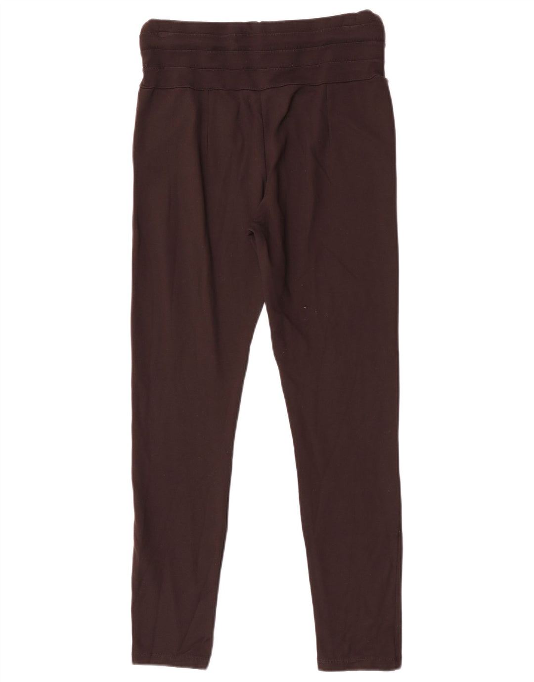 Zara Leggings Mulher UK 16 Grande Viscose Marrom