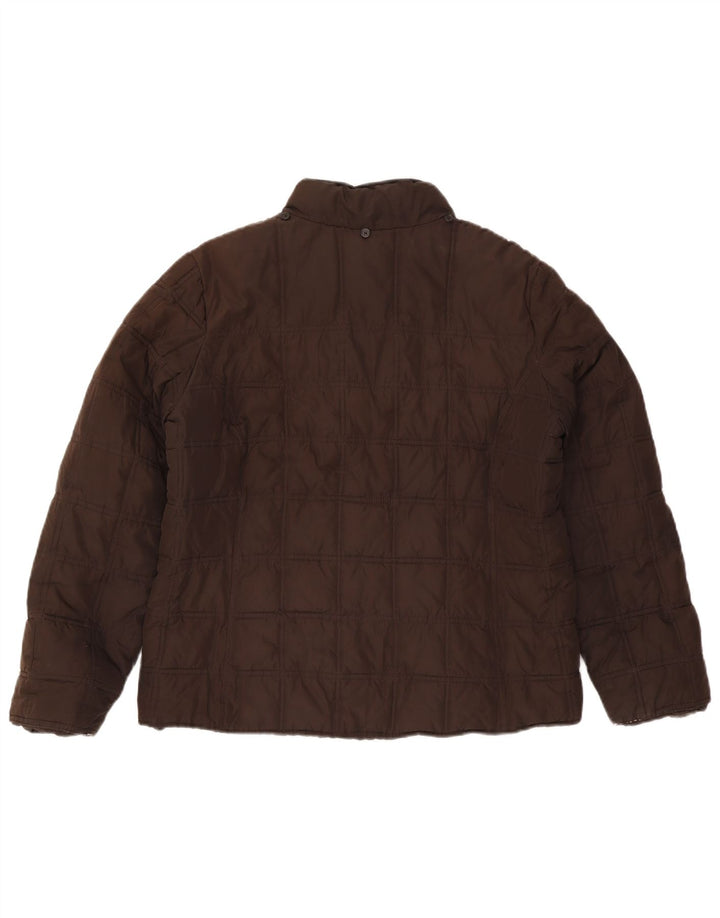 Jaqueta acolchoada feminina Gap UK 16 grande marrom