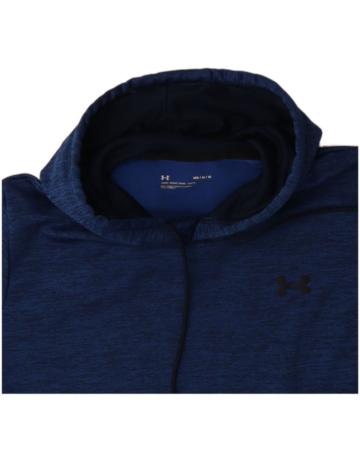 Suéter masculino com capuz e ajuste solto UNDER ARMOUR poliéster manchado azul médio