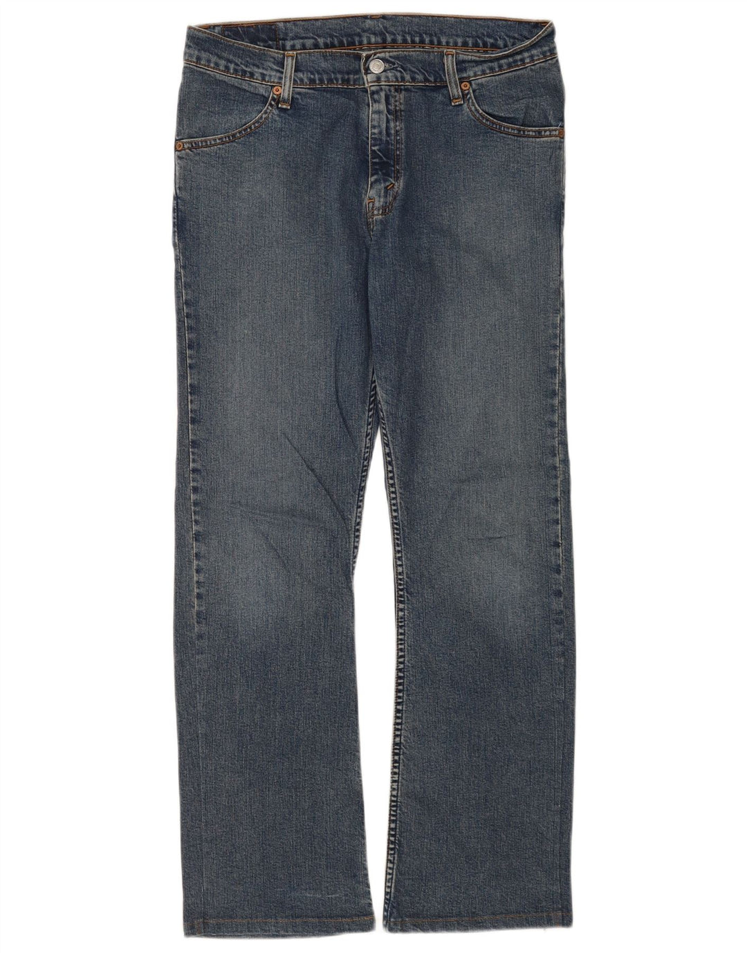 Calça jeans feminina Levi's 560 Straight W30 L29 azul algodão