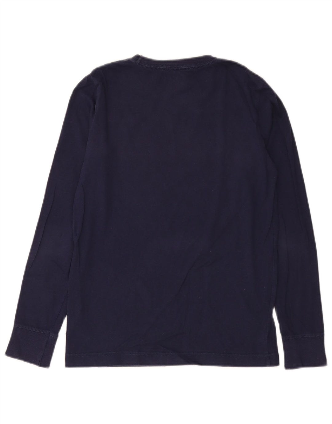 Top gráfico Levi's Boys manga comprida 11-12 anos azul marinho algodão