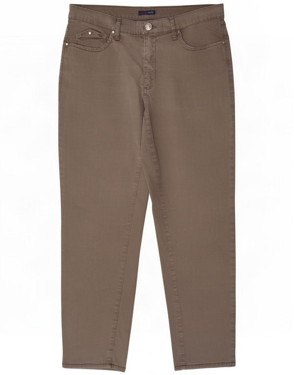 Trussardi Calça casual feminina cônica W31 L26 Cinza