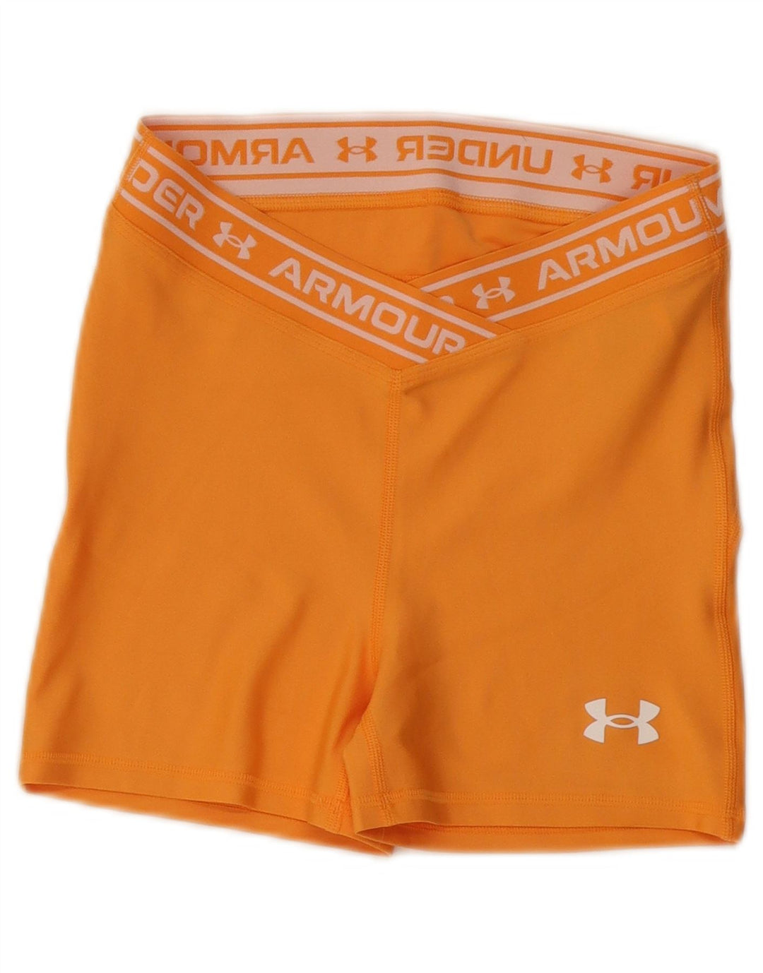 Conjunto feminino Under Armour com estampa gráfica de 2 peças UK 10 pequeno laranja