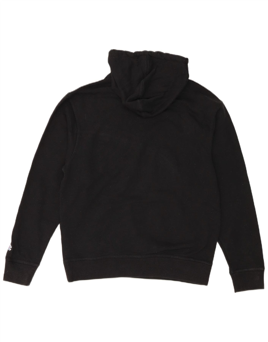 Jumper masculino com capuz Champion médio algodão preto
