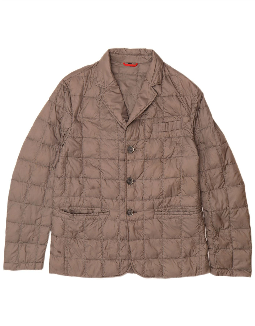 Jaqueta acolchoada masculina Fay UK 40 grande cinza