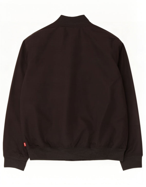 Jaqueta bomber masculina Levi's UK 40 grande poliéster preto
