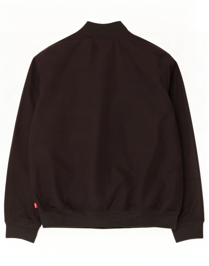 Jaqueta bomber masculina Levi's UK 40 grande poliéster preto