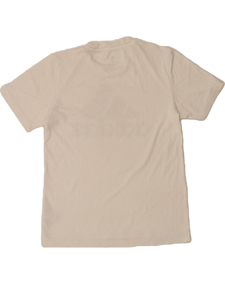 ADIDAS Mens Graphic T-Shirt Top XS White Cotton Vintage Adidas and Second-Hand Adidas from Messina Hembry 