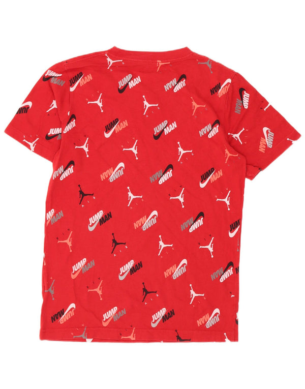 Camiseta Jordan Boys Regular Graphic 12-13 anos grande vermelho