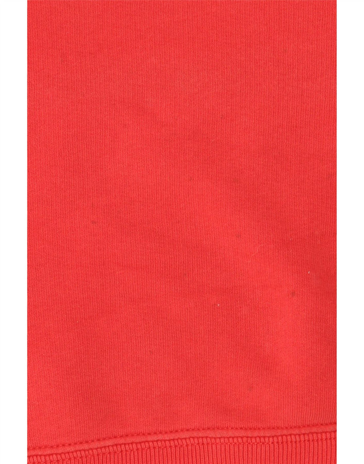 Polo Ralph Lauren moletom feminino oversized jumper UK 14 médio vermelho