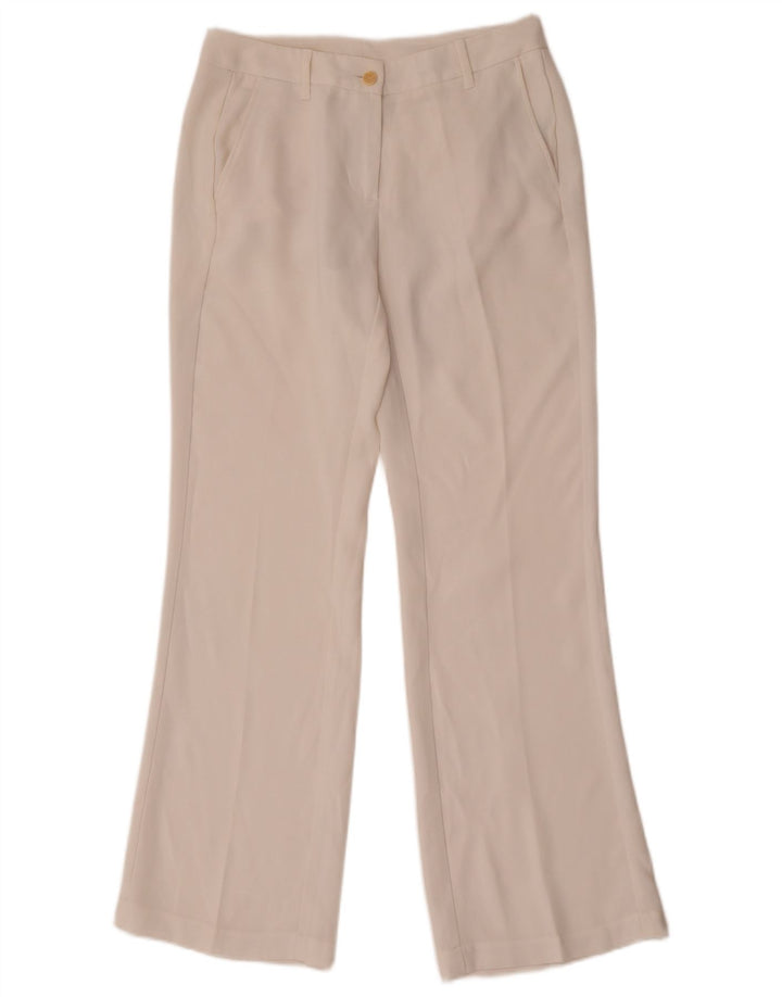 Calça Chino Feminina Bootcut Benetton W28 L30 Branca