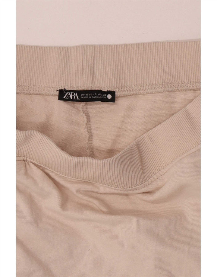 Saia maxi regular feminina Zara pequena W26 bege