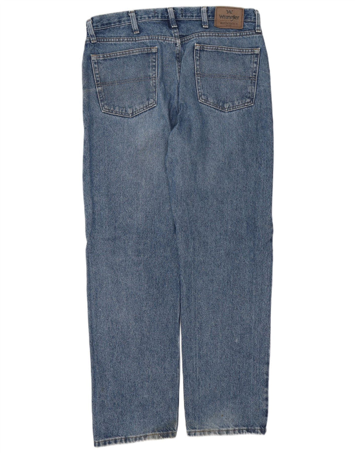 Jeans retos masculinos WRANGLER W36 L31 algodão azul