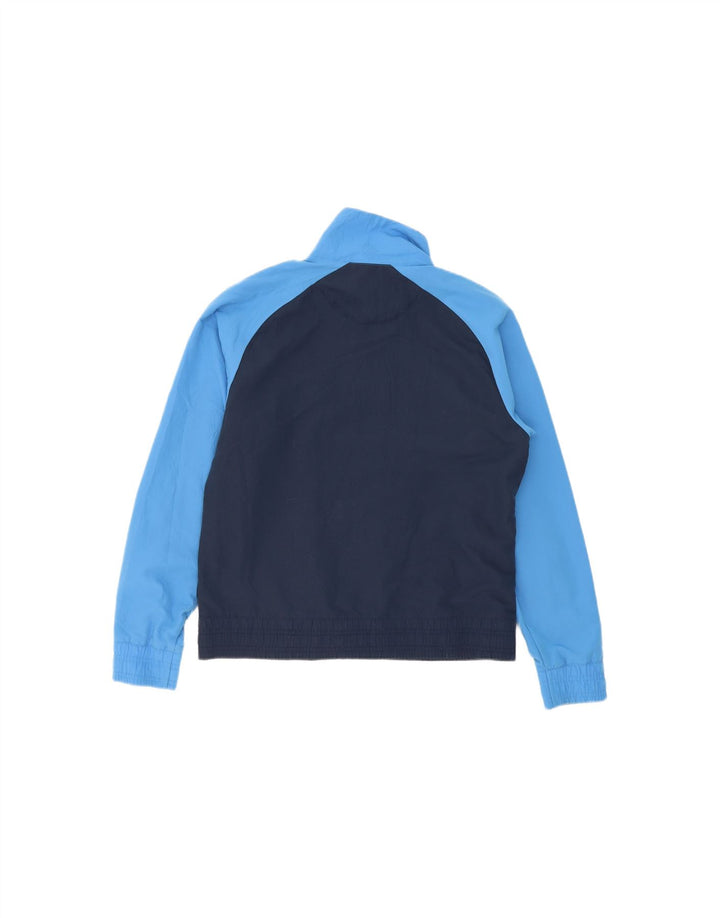 REEBOK Jaqueta feminina de agasalho UK 14 médio azul marinho colorblock